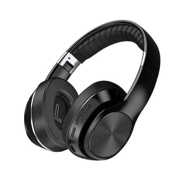 HiFi Wireless Headphones Bluetooth Foldable Headset Support TF Card/FM Radio Stereo Headset With Mic Deep Bass - BALCK - China
