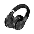 HiFi Wireless Headphones Bluetooth Foldable Headset Support TF Card/FM Radio Stereo Headset With Mic Deep Bass - BALCK - China