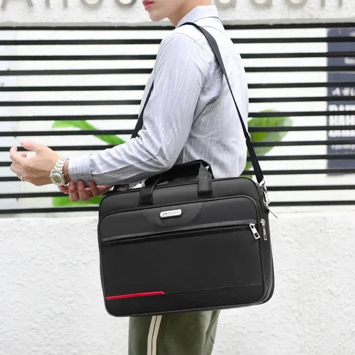High-capacity Briefcase Business Document Information Storage Bags