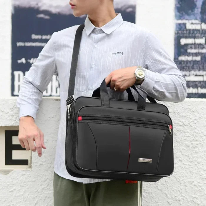 High-capacity Briefcase Business Document Information Storage Bags