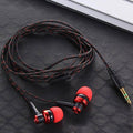 High Quality Wired Earphone Brand New Stereo In-Ear 3.5mm Nylon Weave Cable Earphone Headset With Mic For Laptop Smartphone #20 at $18.99 only from Harper29