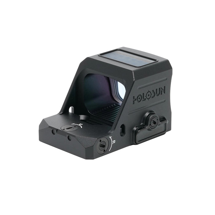 Holosun 2MOA Dot, 7075 Aluminum, Open, Solar, Shake Awake, Pistol