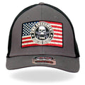 Hot Leathers GSH1022 2nd Amendment Flag Trucker Hat