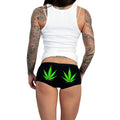 Hot Leathers Pot Leaves Ladies Boy Shorts PTB7479