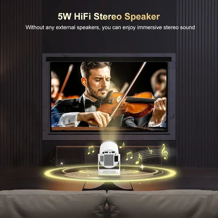 HY300 Pro HiFi Projector 4K Android
