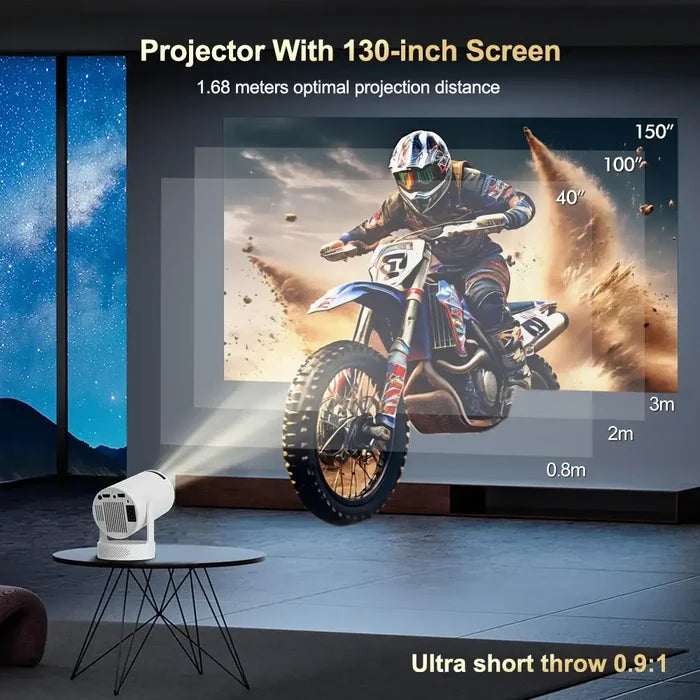 HY300 Pro HiFi Projector 4K Android