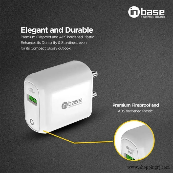 In Base Ether Sv301 30w Supervooc Charger (adapter Only White)
