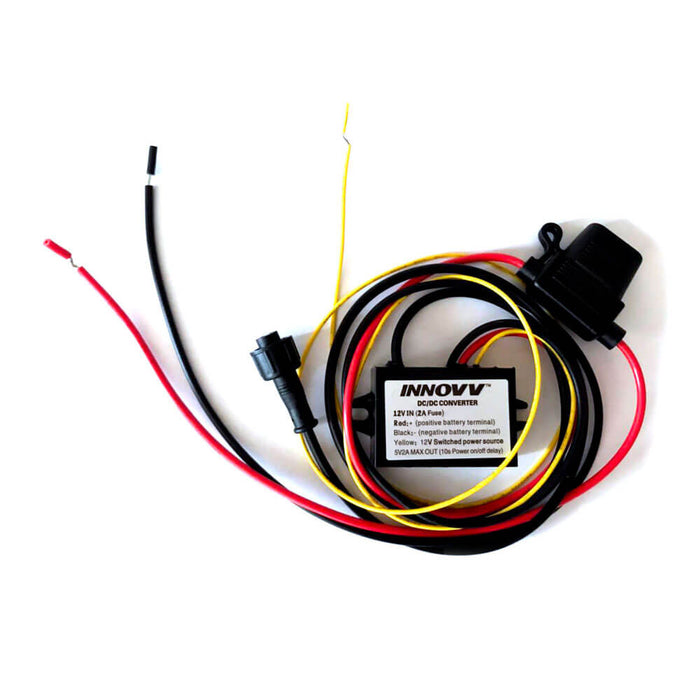 INNOVV DC DC converter with power cable compatible with K6, K5, K3, and C5