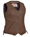 Ladies ARIZONA Brown Vest
