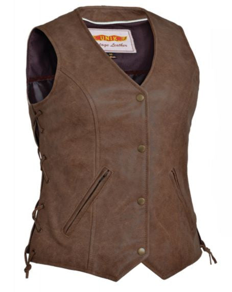 Ladies ARIZONA Brown Vest