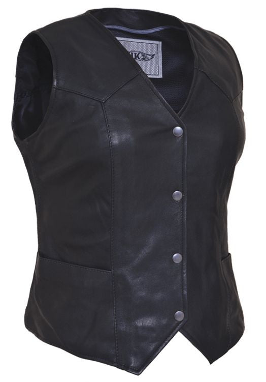 Ladies PREMIUM Full Cut Vest - Plain Side