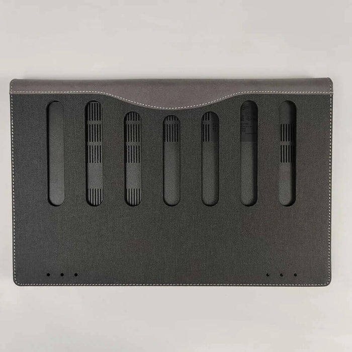 Laptop Sleeve by Nauxlu for Lenovo ThinkPad E15 Gen 3, 15.6 inch, no zipper, sleek black design, protective and stylish.