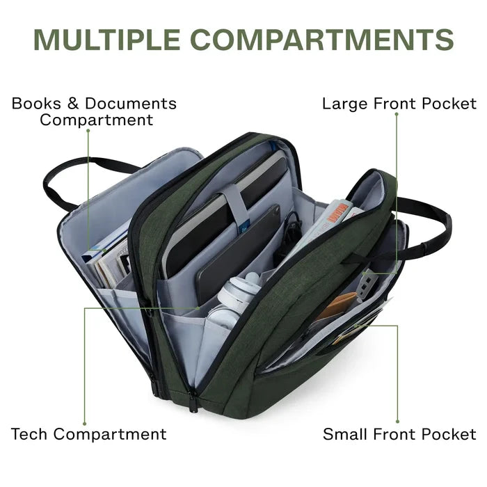 Large Expandable 17.3 inch Laptop Bag