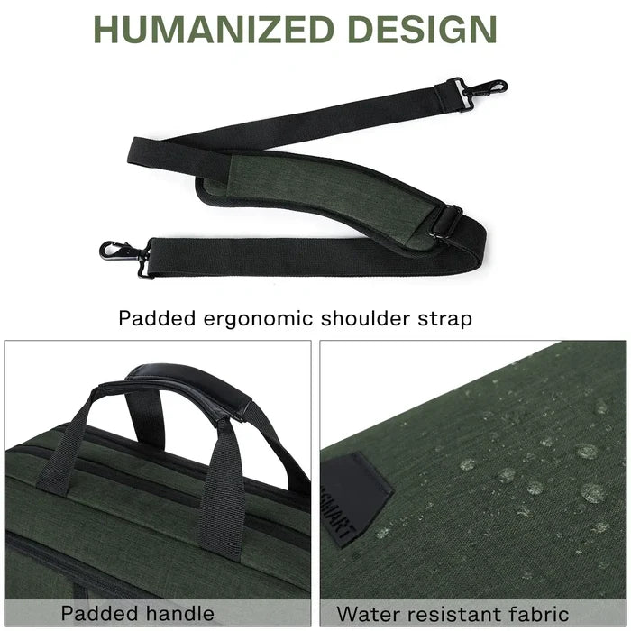 Large Expandable 17.3 inch Laptop Bag