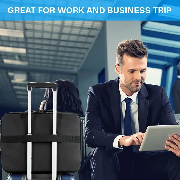 Large Expandable 17.3 inch Laptop Bag
