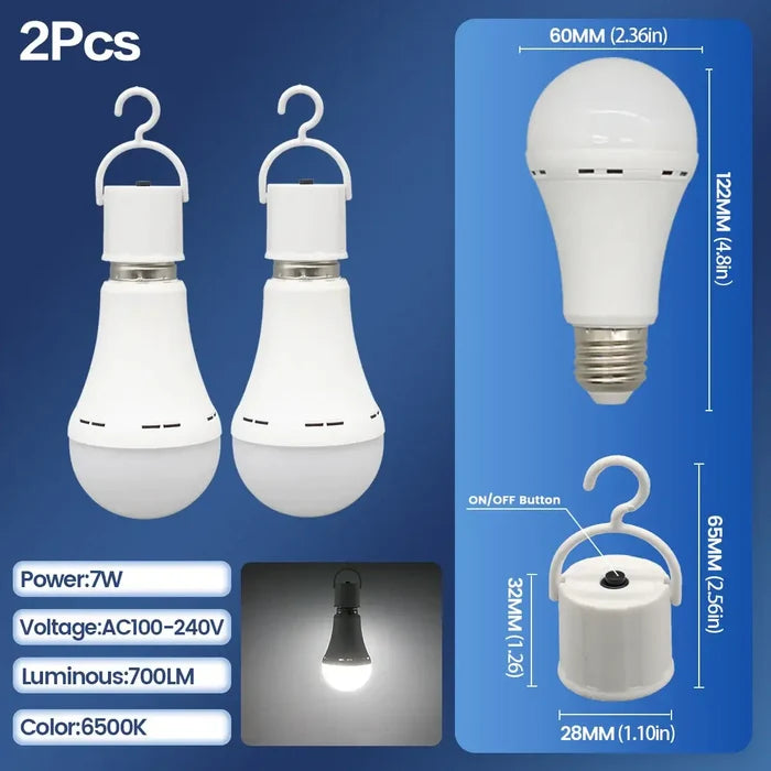 2pcs / 7W / AC100-240V