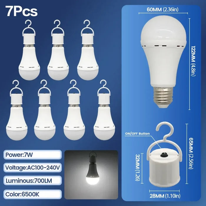 7pcs / 7W / AC100-240V