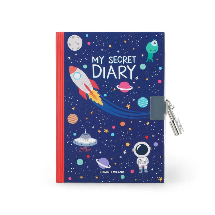 Legami My Secret Diary - Secret Diary With Padlock - Space