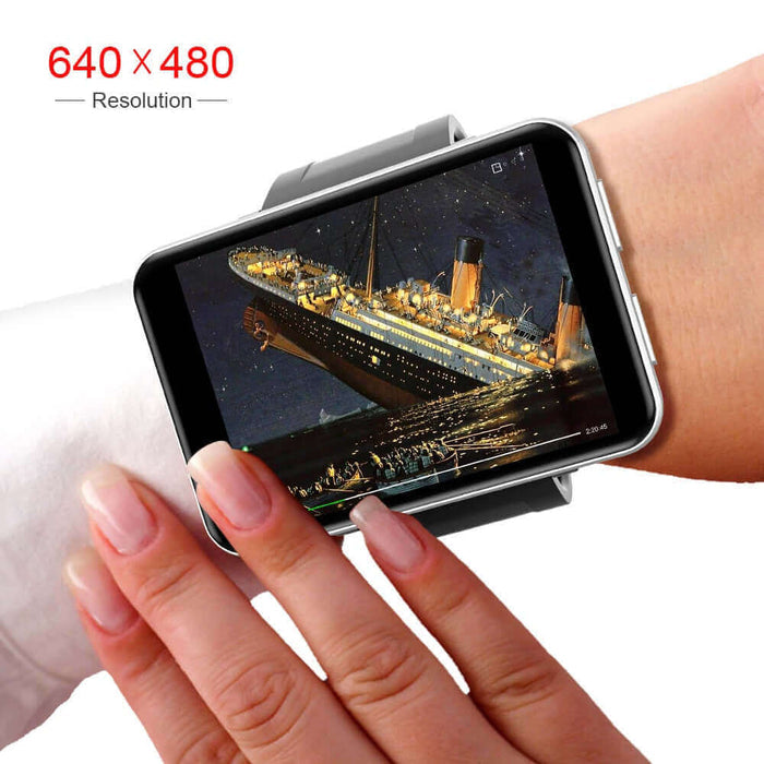 LEMFO LEMT 4G 2.86 Inch Screen Smart Watch Android 7.1 3GB 32GB 5MP Camera 480*640 Resolution 2700mah Battery Smartwatch Men