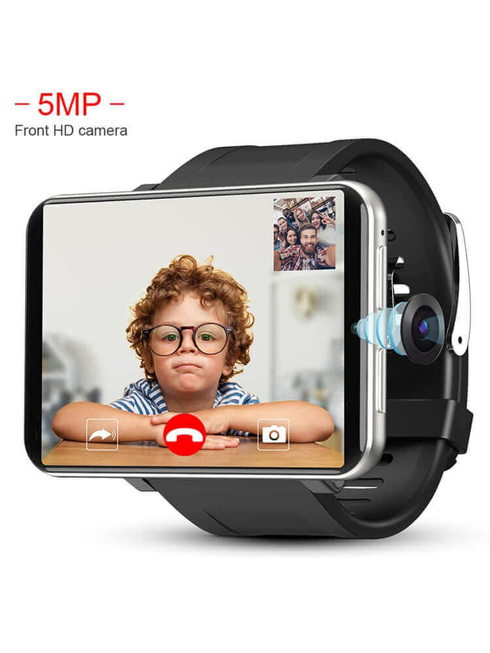 LEMFO LEMT 4G 2.86 Inch Screen Smart Watch Android 7.1 3GB 32GB 5MP Camera 480*640 Resolution 2700mah Battery Smartwatch Men