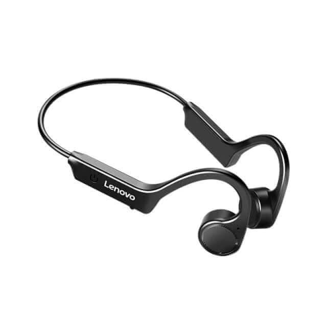 Lenovo X4 Bone Conduction Bluetooth Headphone - Black - China