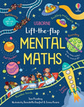 Space-themed children's book cover featuring kids on a rocket roller coaster, alien spaceships, and colorful planets.
