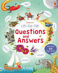 Colorful children's book cover featuring a rocket, knights, and animals around a central white title circle.