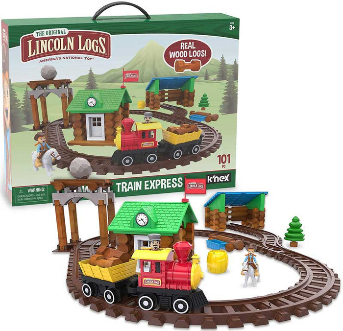 Lincoln Logs Sawmill Train Express