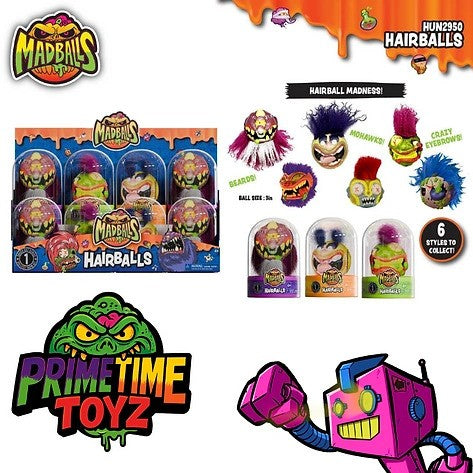 Madballs - Hairballs Ball Size 3 inch