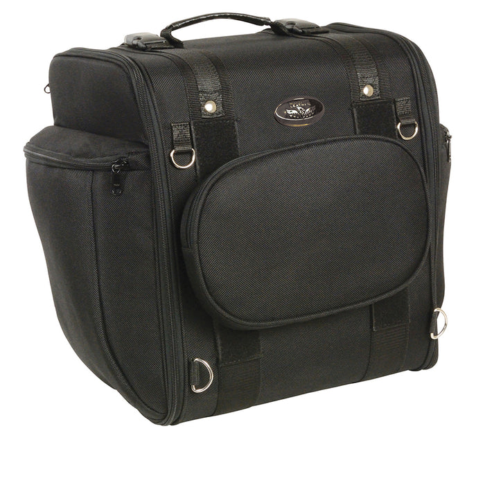 Medium Textile Back Rest Sissy Bar Rack Bag
