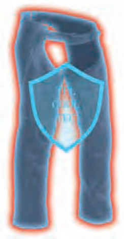 Men’s Chaps W/ Cool Tec® Leather & Zippered Thigh Pockets