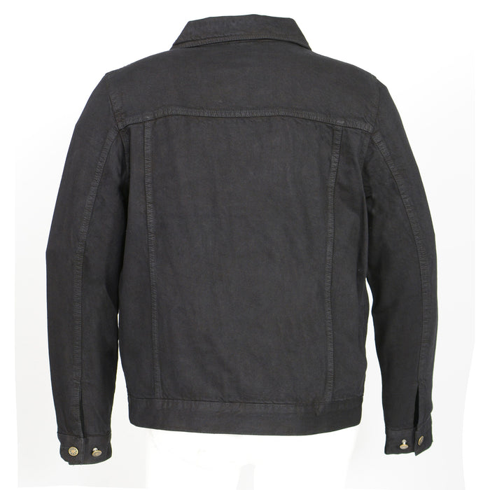 Men’s Classic Denim Jean Pocket Jacket w/ Gun Pockets