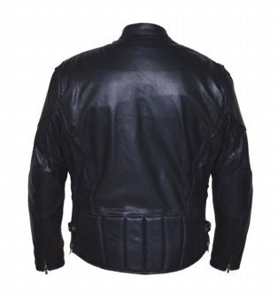 Mens Leather Euro Jacket