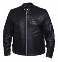Mens PREMIUM Scooter Leather Jacket
