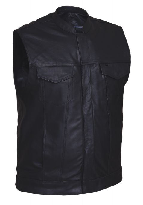 Mens PREMIUM Vest Soft Cowhide