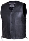 Mens PREMIUM Vest Soft Cowhide
