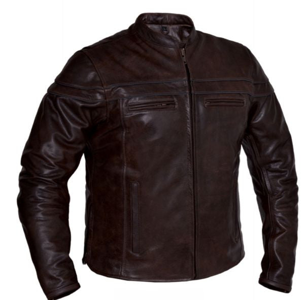 Mens RETRO Brown Jacket