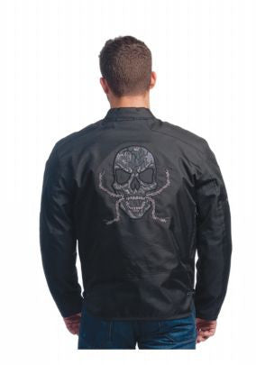 Mens REVOLUTION GEAR Jacket with Skull