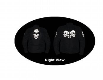 Mens REVOLUTION GEAR Jacket with Skull