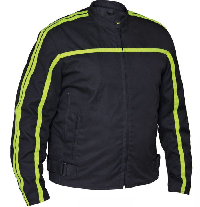 Mens REVOLUTION GEAR Nylon Jacket with Hi-Viz Stripes