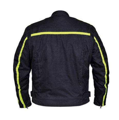 Mens REVOLUTION GEAR Nylon Jacket with Hi-Viz Stripes