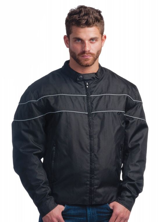 Mens REVOLUTION GEAR Reflective Nylon Jacket