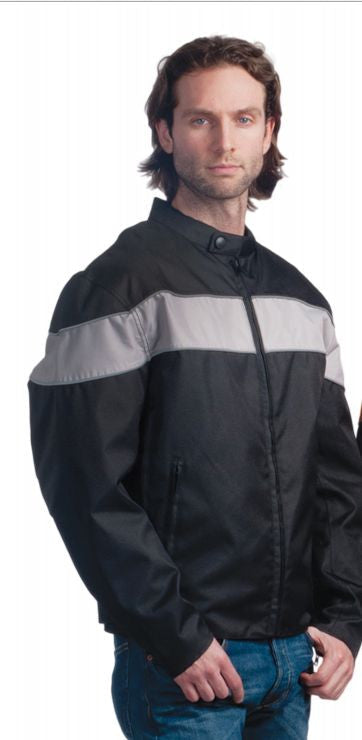 Mens REVOLUTION GEAR Reflective Nylon Jacket