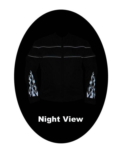 Mens REVOLUTION GEAR Reflective Nylon Jacket