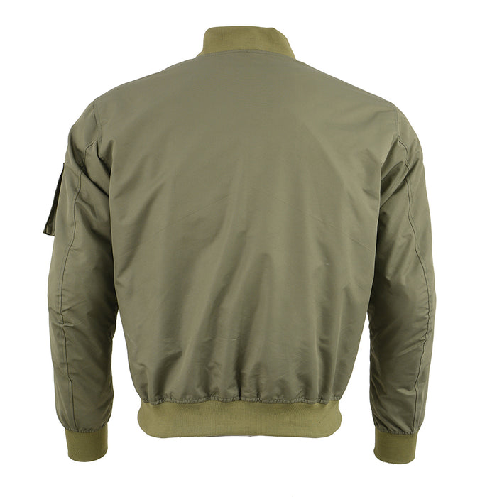 Men’s Textile Armored Aviator Bomber Jacket w/ Gun Pockets