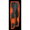 Men’s Water Resistant Textile Heated Over Pants w/ Front & Back Heating Elements