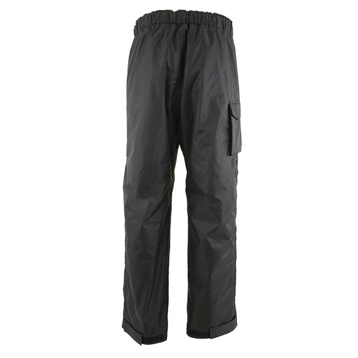 Men’s Water Resistant Textile Heated Over Pants w/ Front & Back Heating Elements