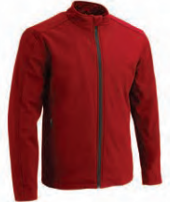 Men’s Waterproof Lightweight Zipper Front Soft Shell Jacket