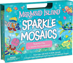Mermaid Island Sparkle Mosaics Craft Kit