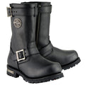 Milwaukee Leather Men's Axle Classic Black 11-Inch Engineer Motorcycle Leather Boots MBM9020